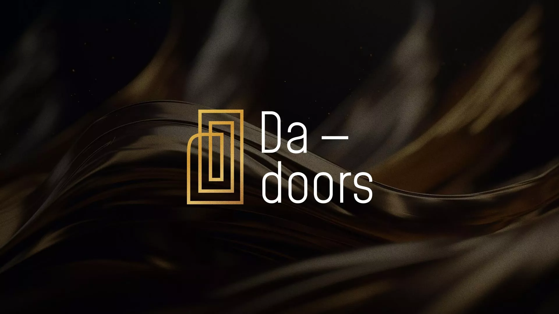 Разработка логотипа для компании «DA-DOORS» в Кунгуре